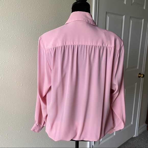 Vintage Appleseed’s Woman’s pink Blouse pullover - Picture 13 of 13